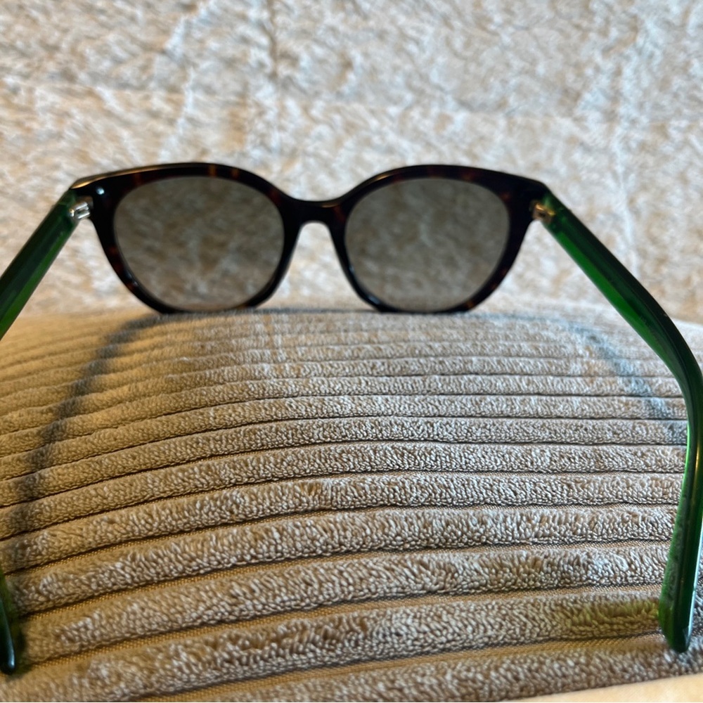 Authentic Gucci Sunglasses GG0702SKN 003 Green And Red Tortoise 54-19-145 - Picture 8 of 16